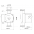 Циркуляционный насос Aquario AC 204-130