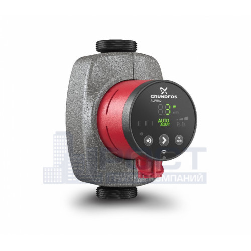 Циркуляционный насос GRUNDFOS ALPHA2 25-40 180 (с гайками) (ст.98520745)