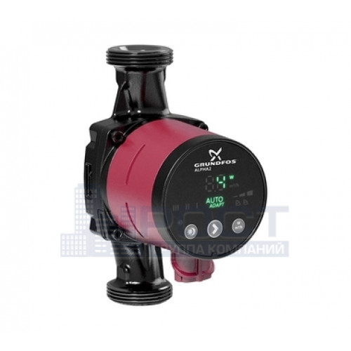 Циркуляционный насос GRUNDFOS ALPHA2 25-80 130 мм