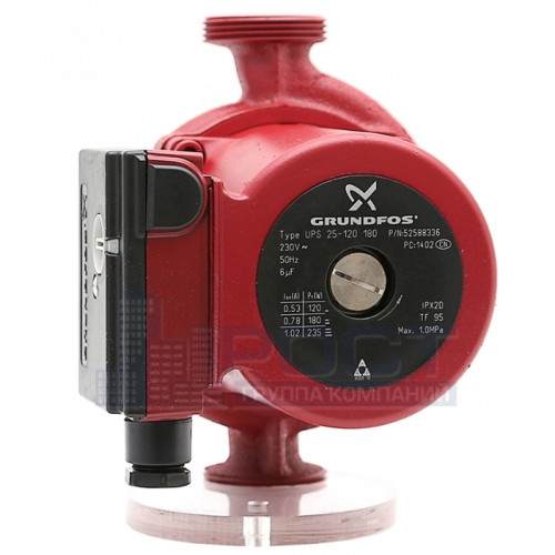 Циркуляционный насос GRUNDFOS UPS 25-120 180