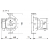Циркуляционный насос GRUNDFOS UPS 25-120 180