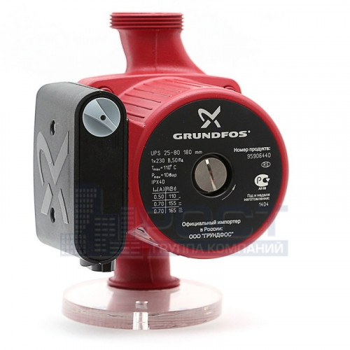 Циркуляционный насос GRUNDFOS UPS 25-80 180
